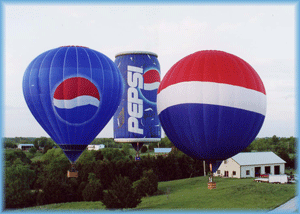 The Pepsi Balloons